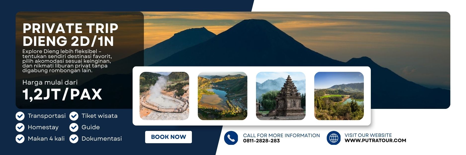 Private Trip Dieng - Fleksibel, All In, Bukan Open Trip Dieng