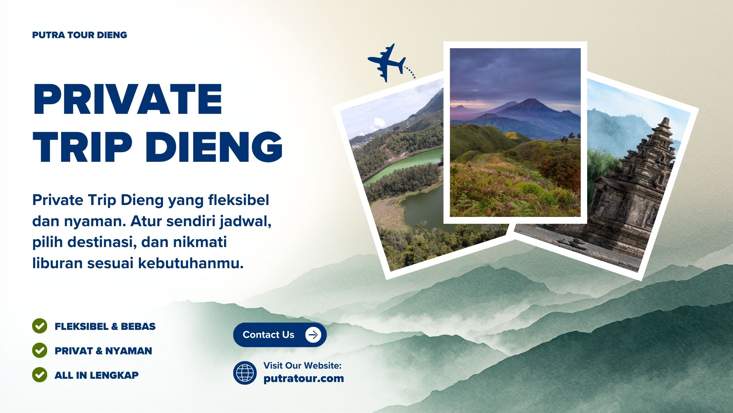 Private Trip Dieng – Liburan Bebas & Fleksibel Bersama Putra Tour